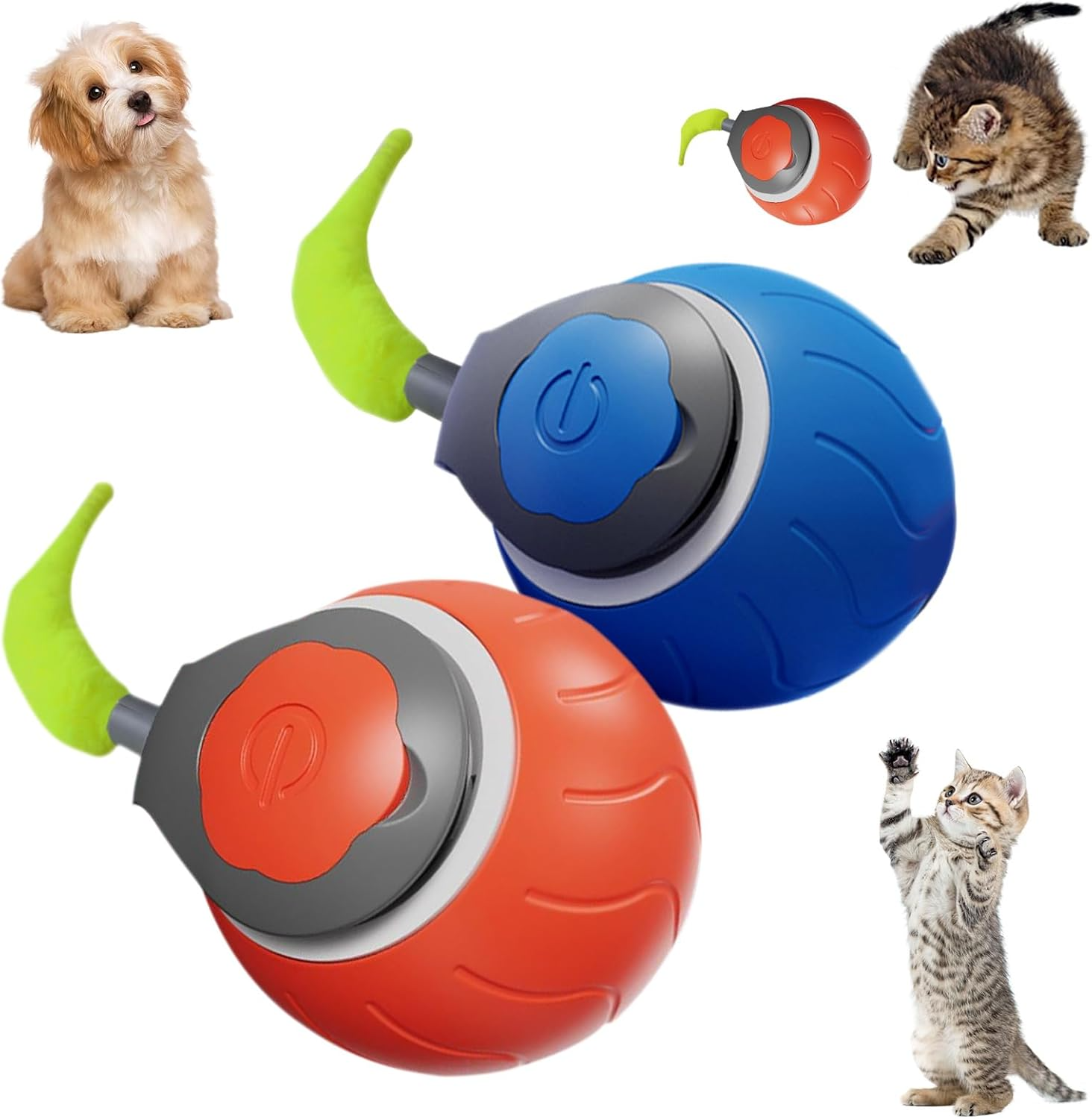 🐱 Pelota Interactiva Inteligente para Gatos | Diversión sin límites