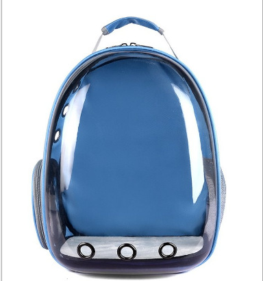 Mochila transparente para gatos