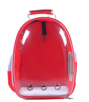 Mochila transparente para gatos